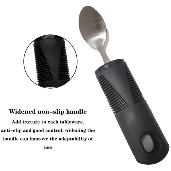 5PCS Cutlery Set Easy Grip 