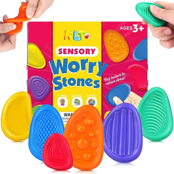 6PCS Sensory Stone Stress Relief