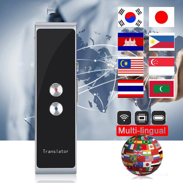 Smart Voice Translator Portable Two-Way Real Time 33 Language Translator Device