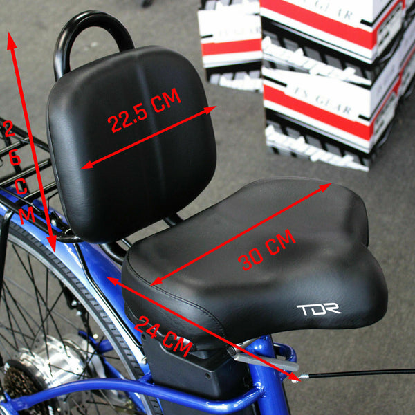 Backrest Saddle Bike Seat 