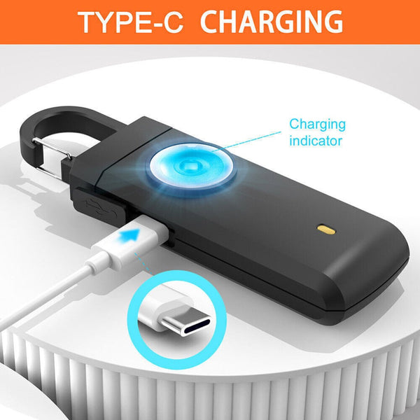 140Db Personal Alarm Safety Keychain