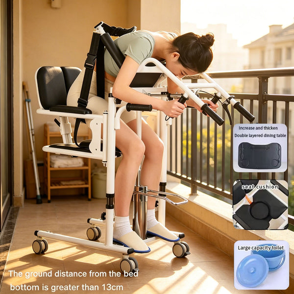 Lifts for Home Use,Electric Patient Lift Transfer Chair,Bathroom Wheelchair NEW