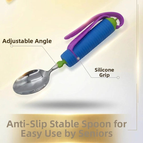 2Pcs Set Adaptive Feeding Utensil