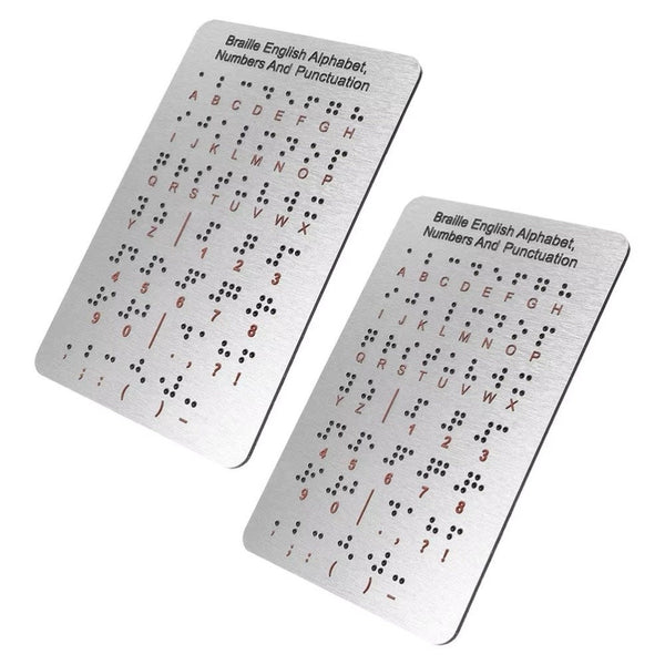 Professional Braille Learning Board Visual Impairment Aid
