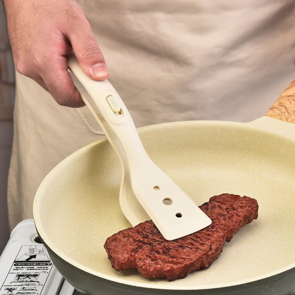 2-In-1 Nylon Grip Flip Tongs 