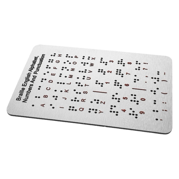 Professional Braille Learning Board Visual Impairment Aid