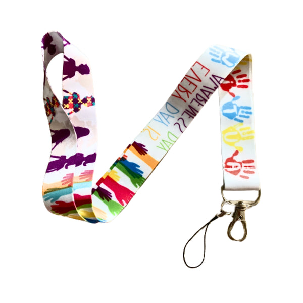 AUTISM Awareness Neck Lanyard 