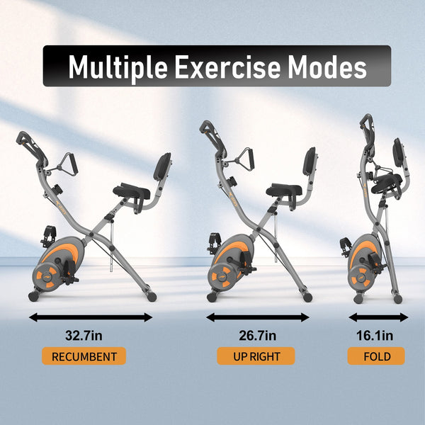 Folding Stationary Bike 
