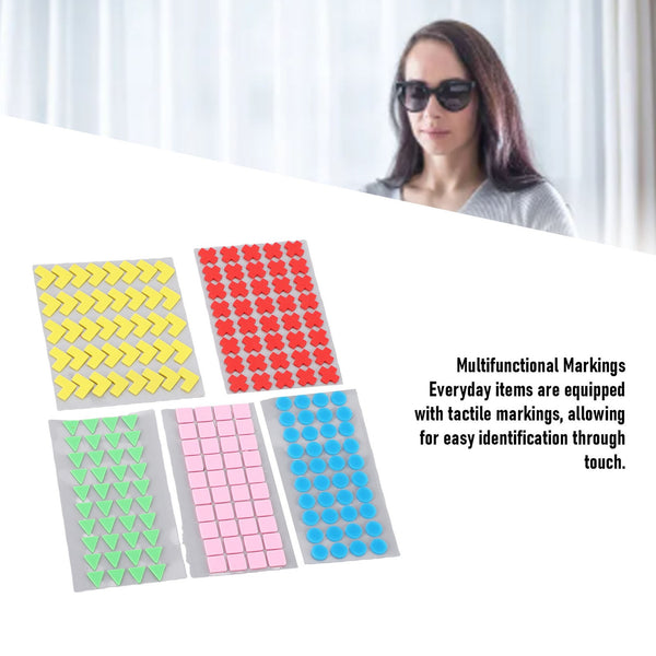 200 Pcs Bump Dots for Tactile Identification 