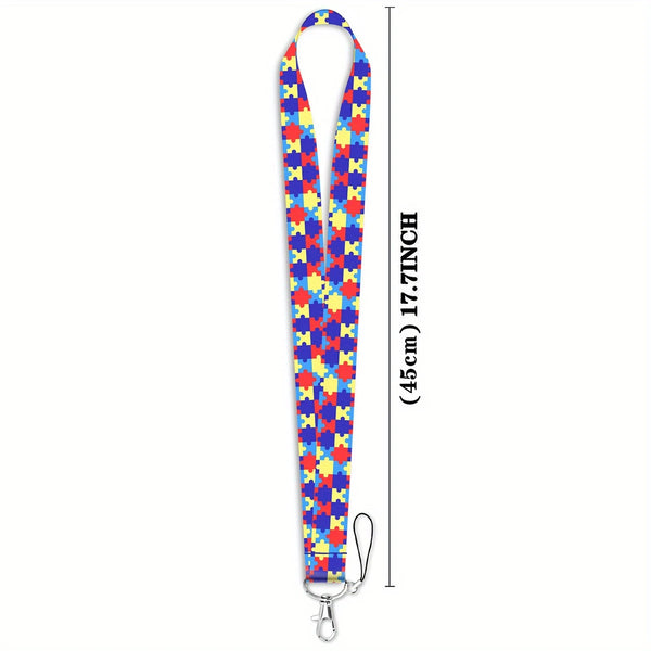 AUTISM Awareness Neck Lanyard 