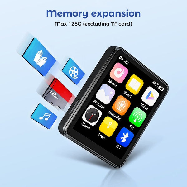 Portable Bluetooth Touch Hifi Audio Support 128GB