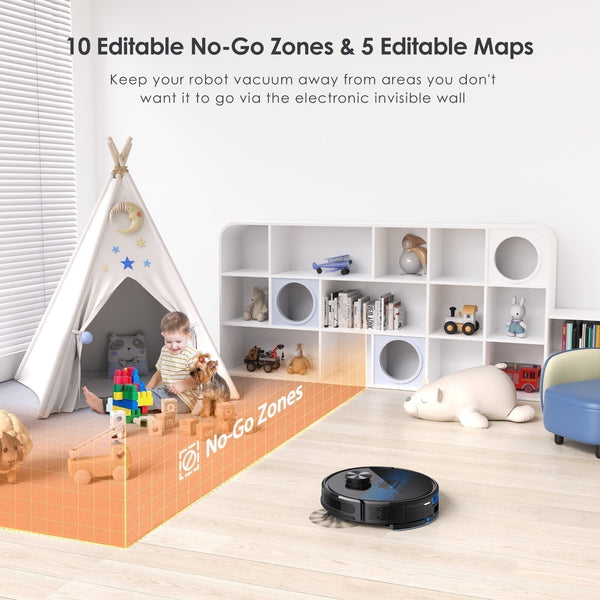 Lubluelu Robot Vacuum & Mop Combo