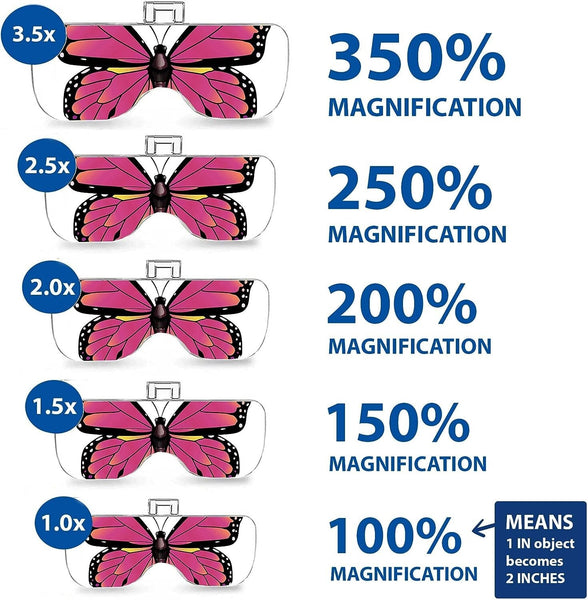 Vision Aid Magnifying Glasses 
