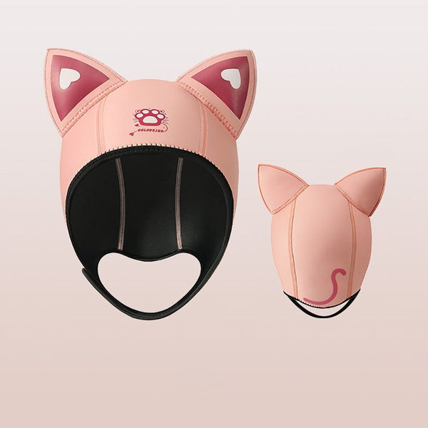 Cat Ears Diving Hood Neoprene 