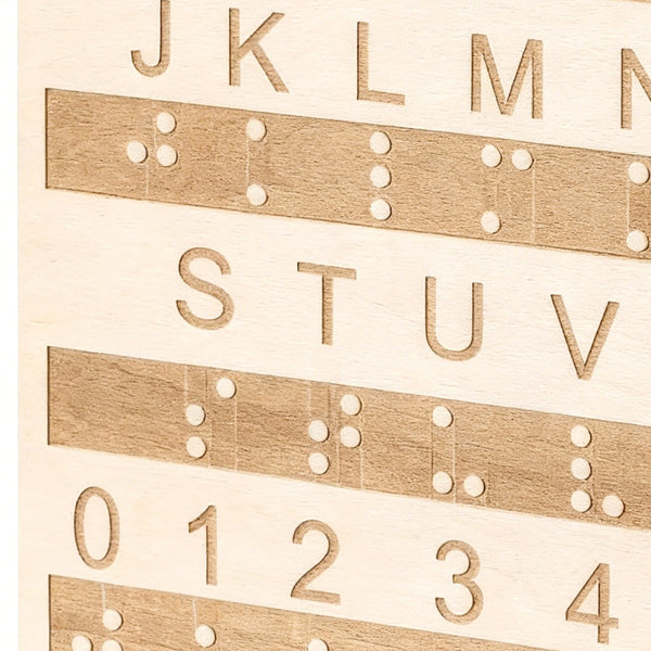 Braille Writing Slate with Stylus Portable Learning