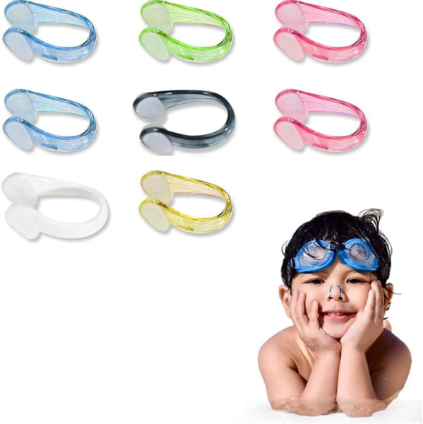 8Pcs Swimming Nose Clips 