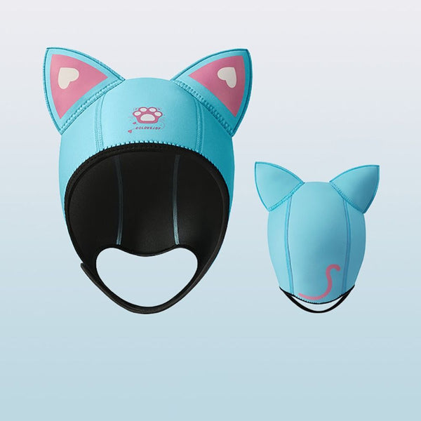 Cat Ears Diving Hood Neoprene 