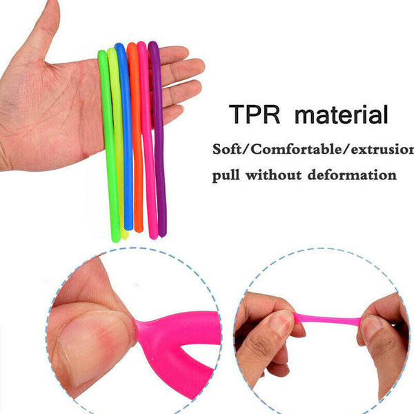 6 PCS Monkey Noodle Sensory Stress Relief