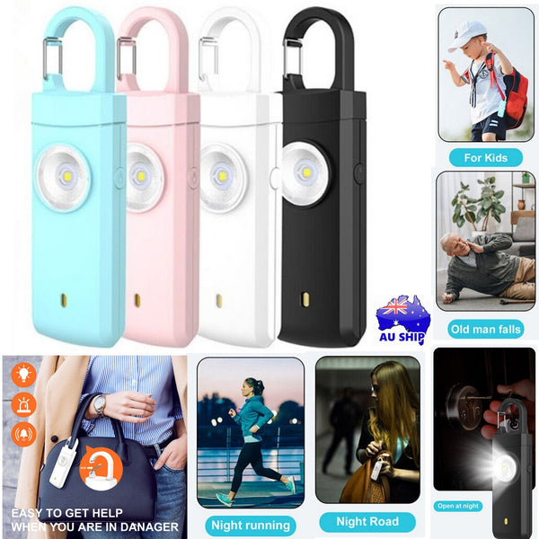 140Db Personal Alarm Safety Keychain