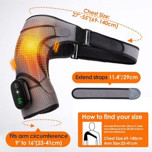 Electric Heated Shoulder Wrap Brace 