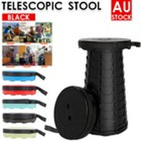 Portable Telescopic Folding Stool 