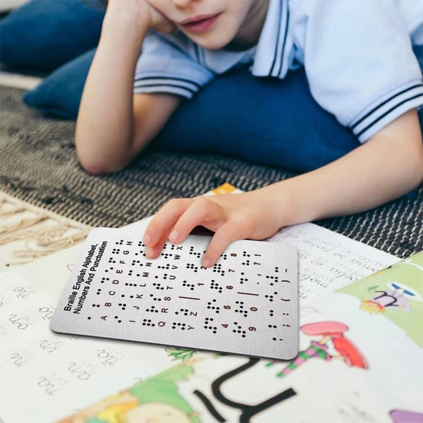 Professional Braille Learning Board Visual Impairment Aid