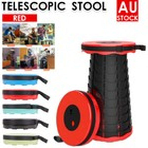 Portable Telescopic Folding Stool 