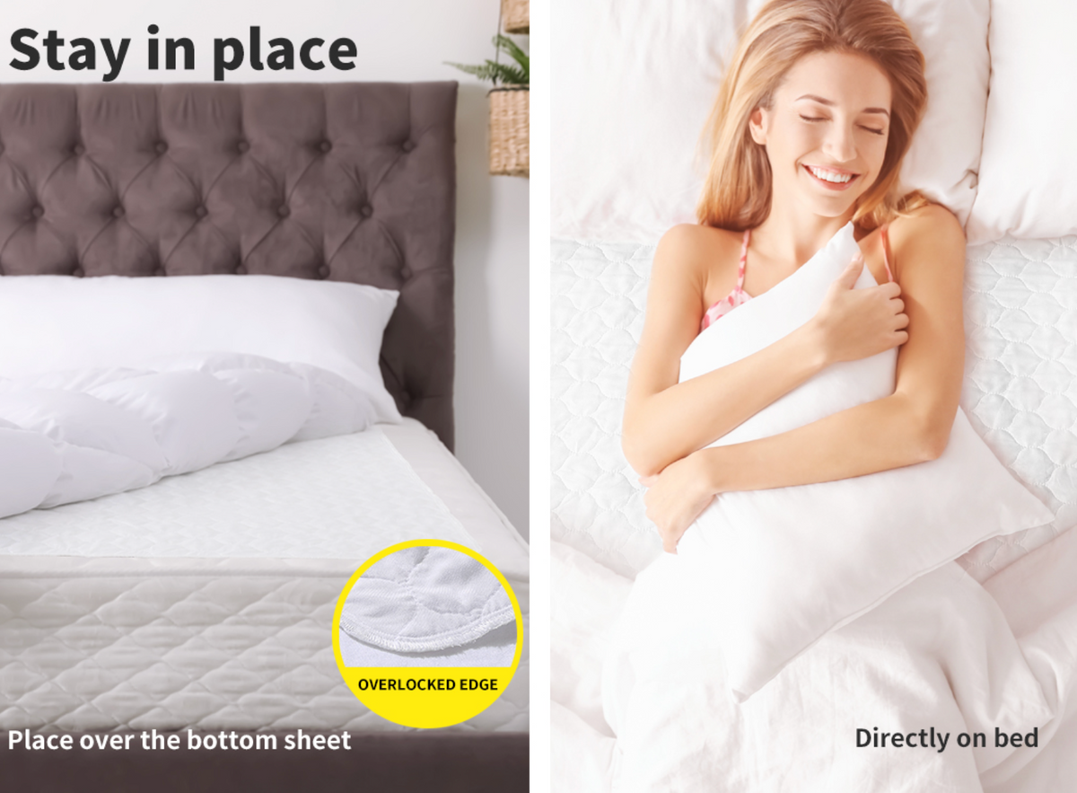 2x Bed Pad Waterproof – Bedding For All