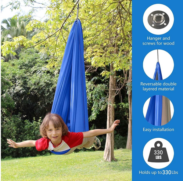 Raindrop Elastic Swing Therapy   Includes Ceiling Hook