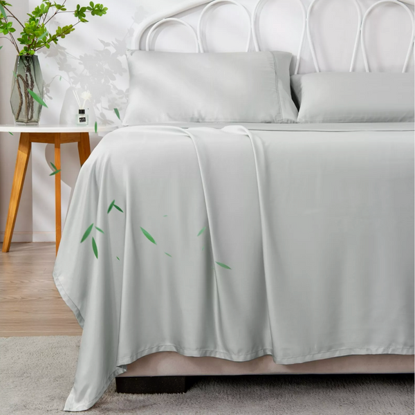 100% Pure Organic Bamboo Sheet Set - Breathe & Cool