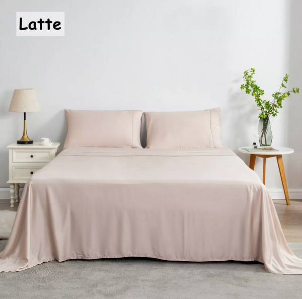 100% Pure Organic Bamboo Sheet Set - Breathe & Cool