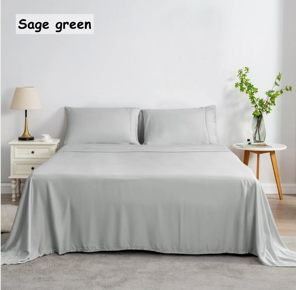 100% Pure Organic Bamboo Sheet Set - Breathe & Cool