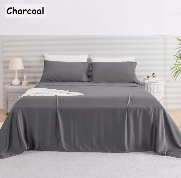 100% Pure Organic Bamboo Sheet Set - Breathe & Cool