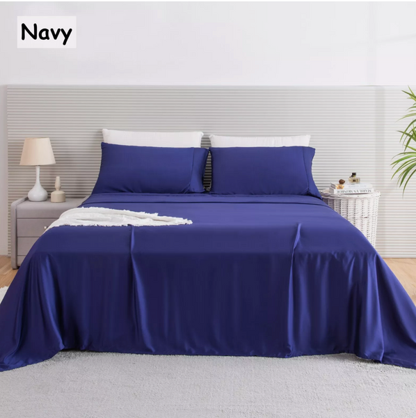 100% Pure Organic Bamboo Sheet Set - Breathe & Cool