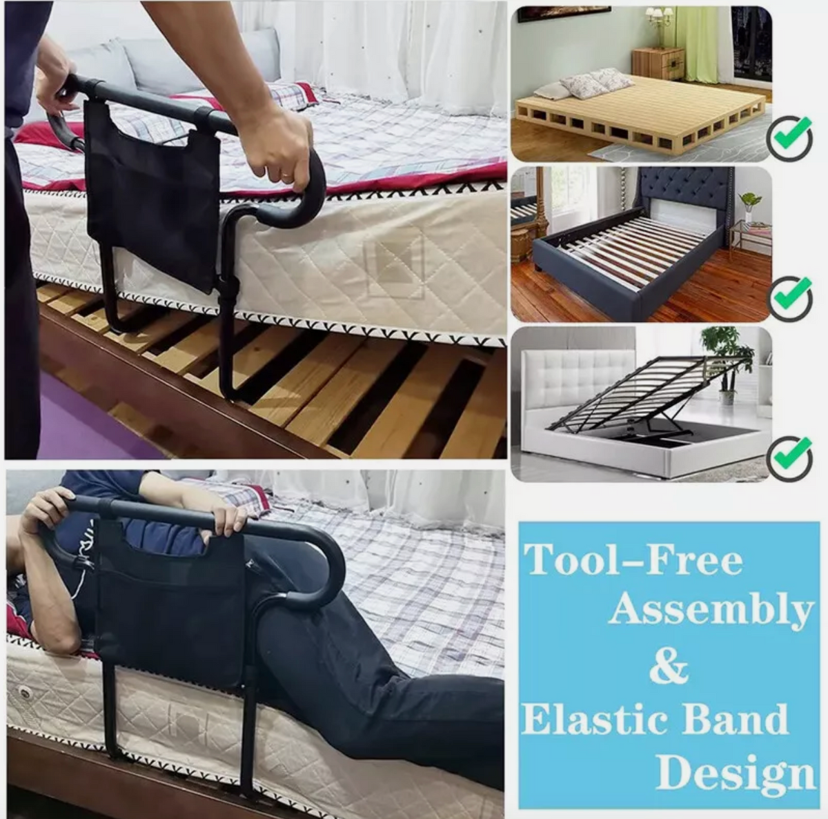 Adjustable Bed Rail – Bedding For All