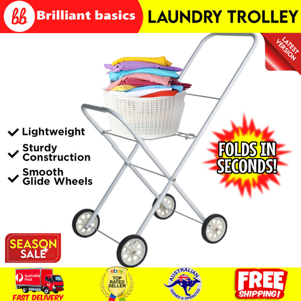 Laundry Trolley Cart
