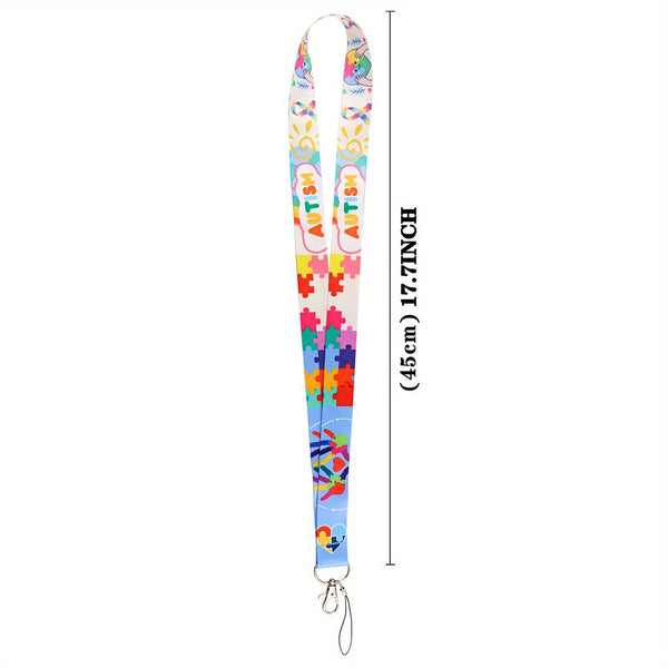 AUTISM Awareness Neck Lanyard 