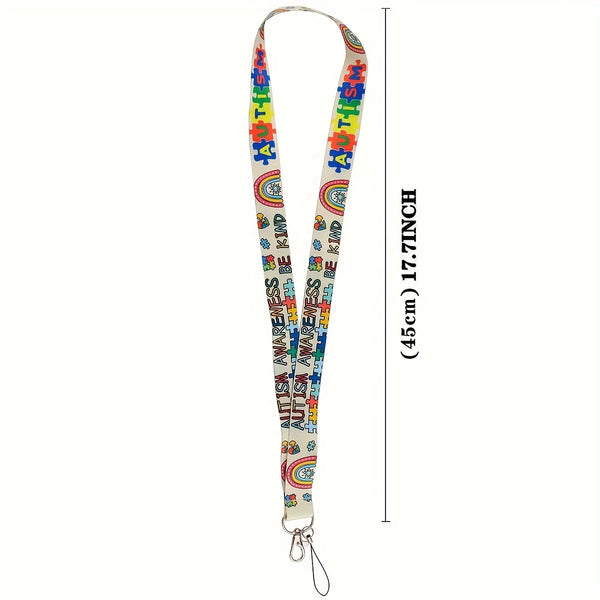AUTISM Awareness Neck Lanyard 