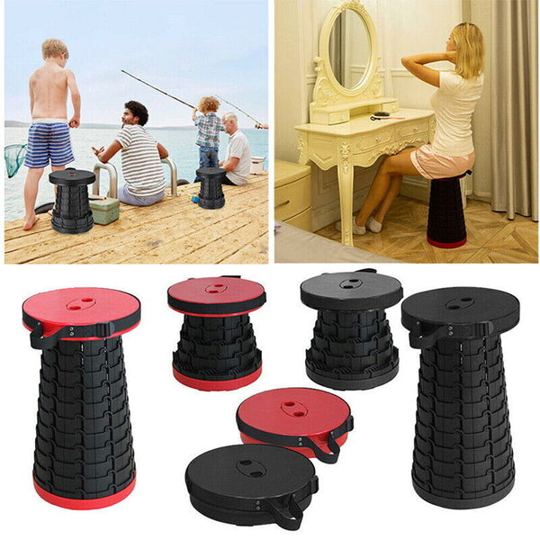 Portable Telescopic Folding Stool 