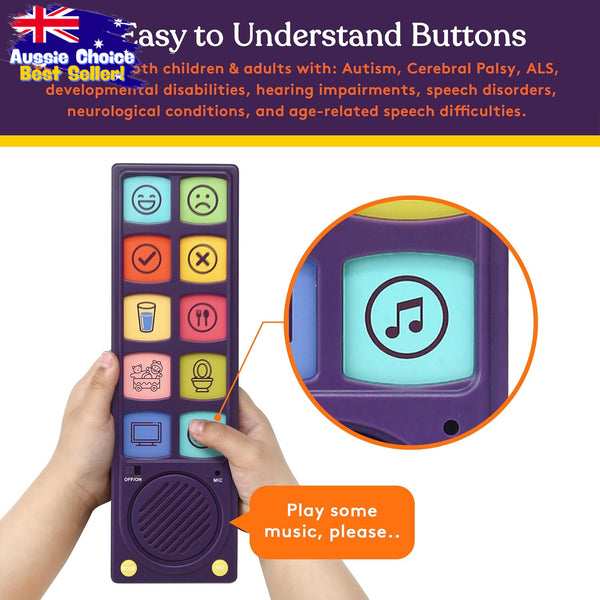 AAC Speech Therapy Communication Device 