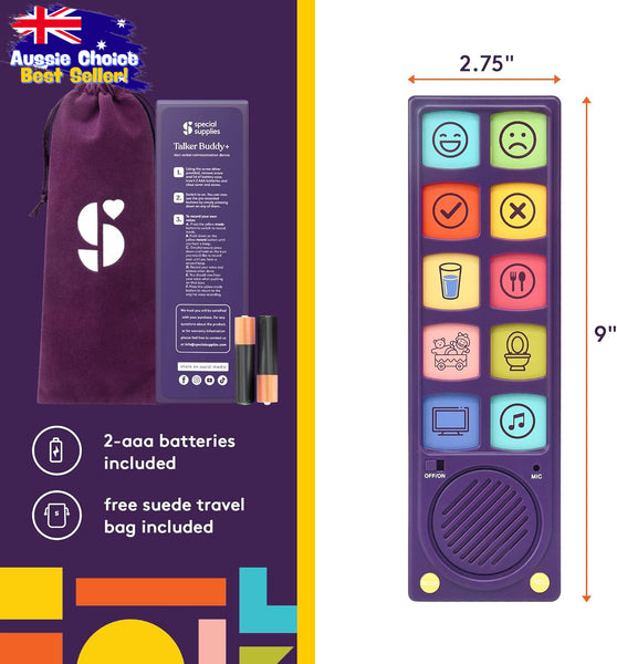 AAC Speech Therapy Communication Device 