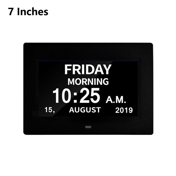 Digital Calendar Clock Alarm Extra Large