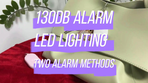 130Db Rechargeable Personal Safety Alarm 