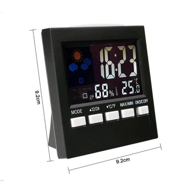 Alarm Clock LED Temperature Time Day/Night 