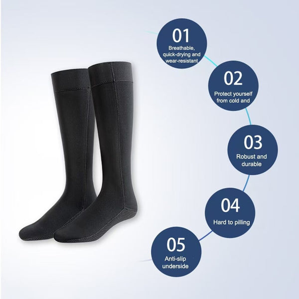 3MM Diving Socks Neoprene anti Slip 