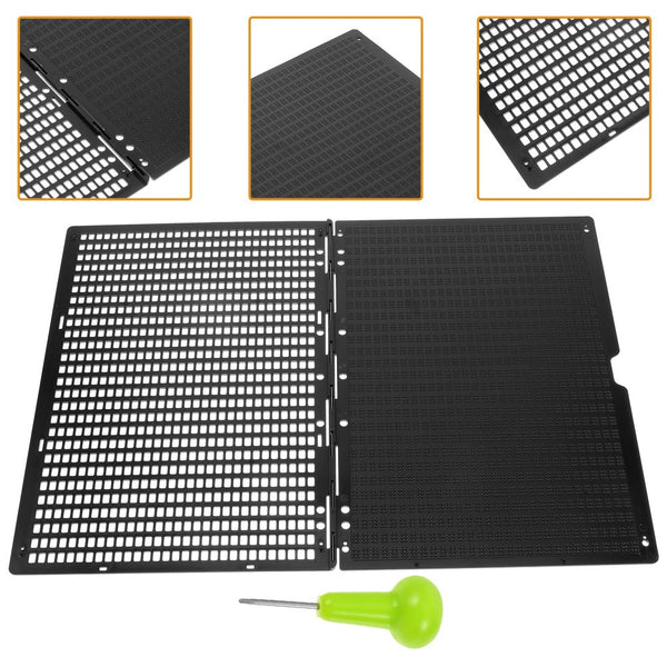 Braille Plate with Stylus Writing