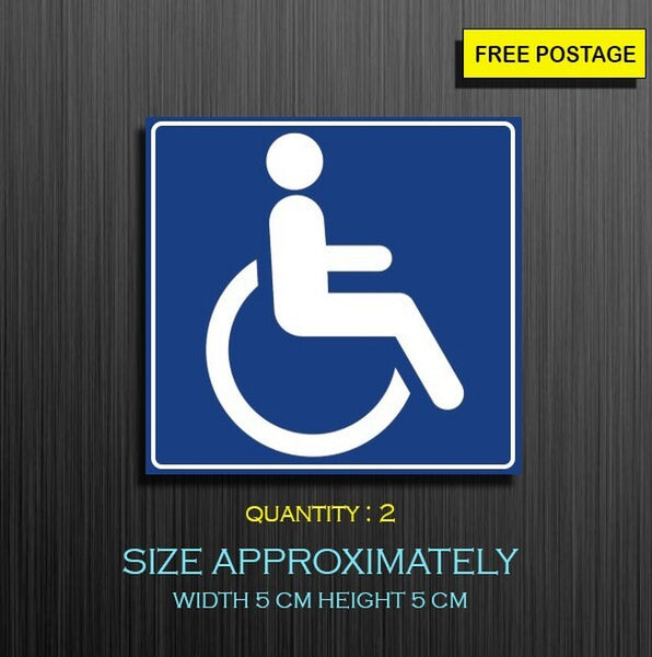 2X DISABLE Sign