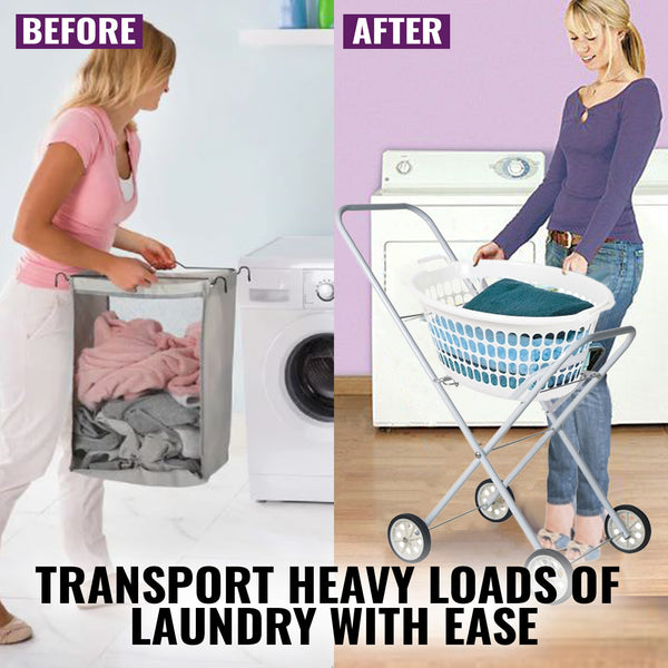 Laundry Trolley Cart