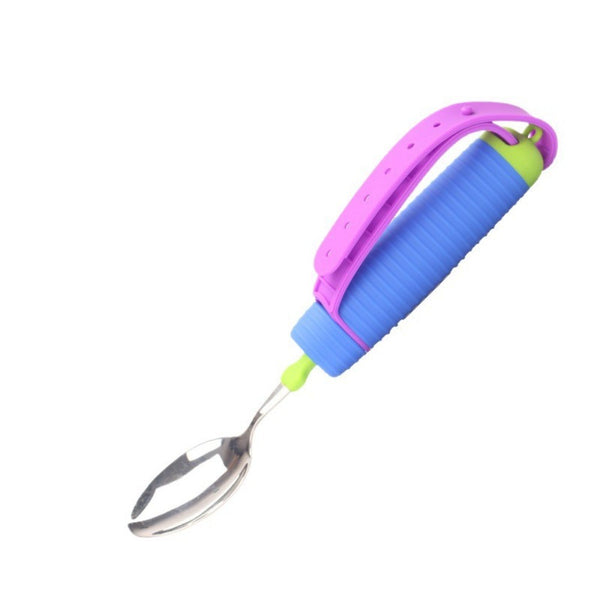 2Pcs Set Adaptive Feeding Utensil
