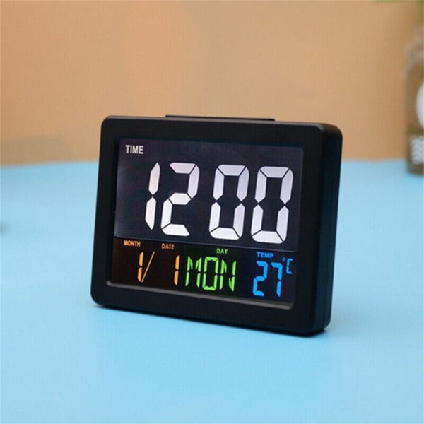 Digital Jumbo Clock with Calendar Temperature Clock